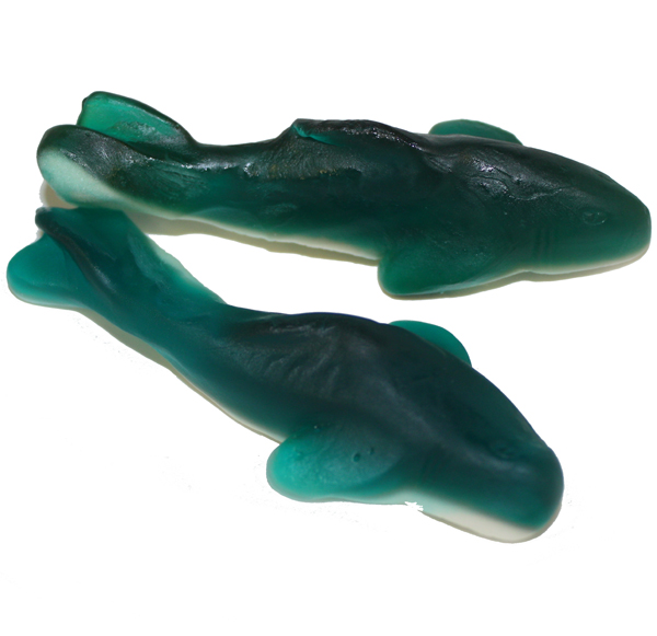 Gummi Sharks 8oz Bag - Yummies Candy & Nuts